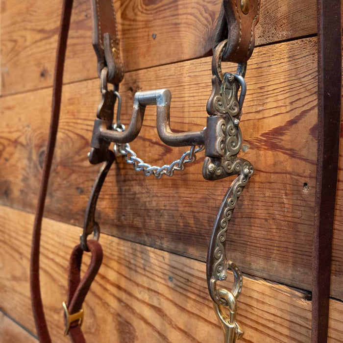 Classic Equine Hinge Port Bridle Rig Tack - Rigs Classic Equine