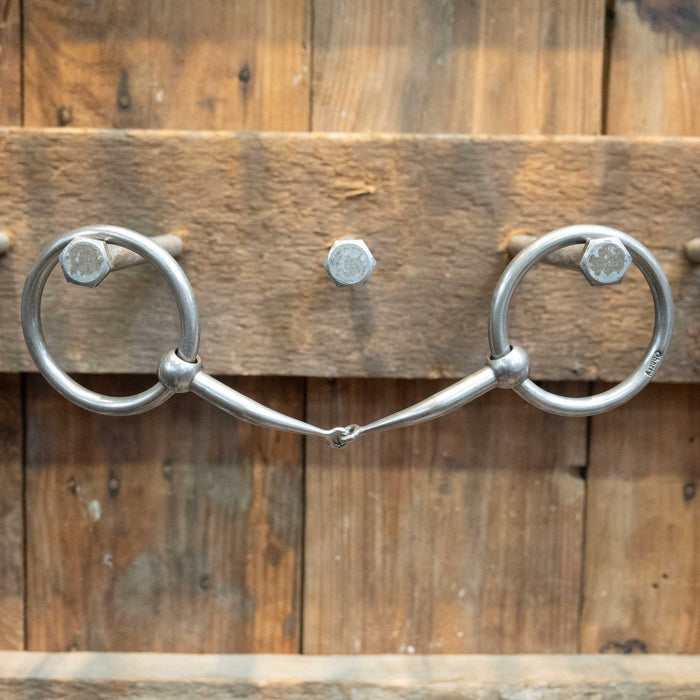 Quisenberry O-Ring Barely Legal Straight Heavy Snaffle Bit Tack - Bits Graeme Quisenberry