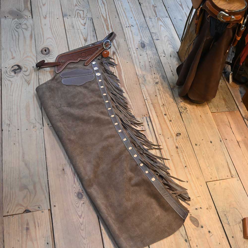 Teskey's Versatility Xtra Large Leather Chaps - CHAP1091 Tack - Chaps & Chinks Teskey's