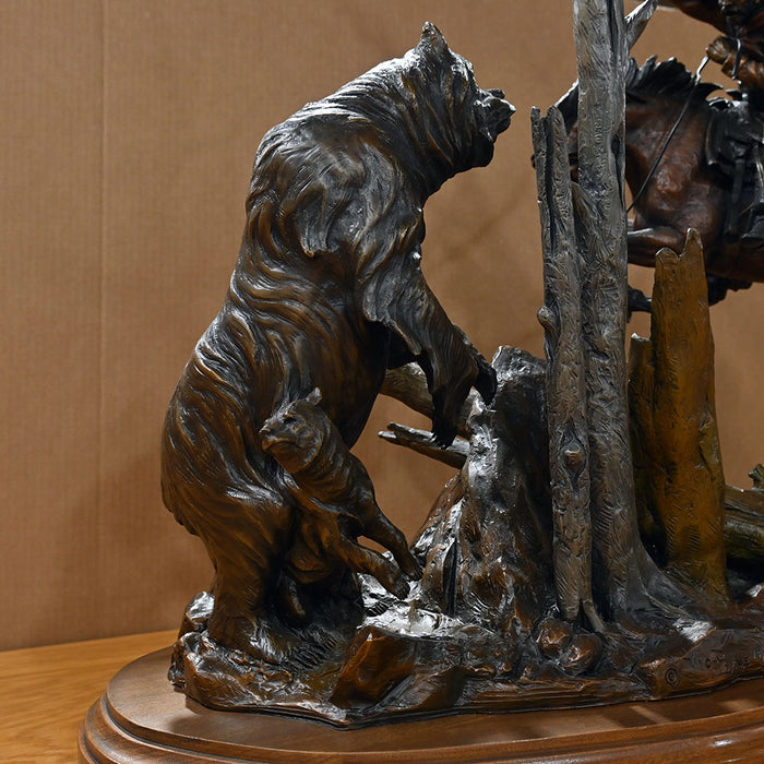 Bronze "Train Wreck" By Vic Payne Collectibles Vic Payne