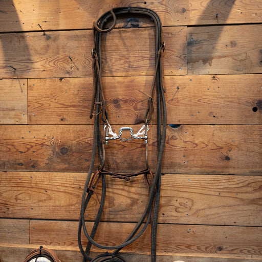 Kerry Kelley Twisted Wire Hinge Port Bridle Rig Tack - Rigs Kerry Kelley
