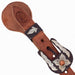 Teskey's Men's Contoured Spur Straps w/Floral Buckle Tack - Spur Straps Teskey's