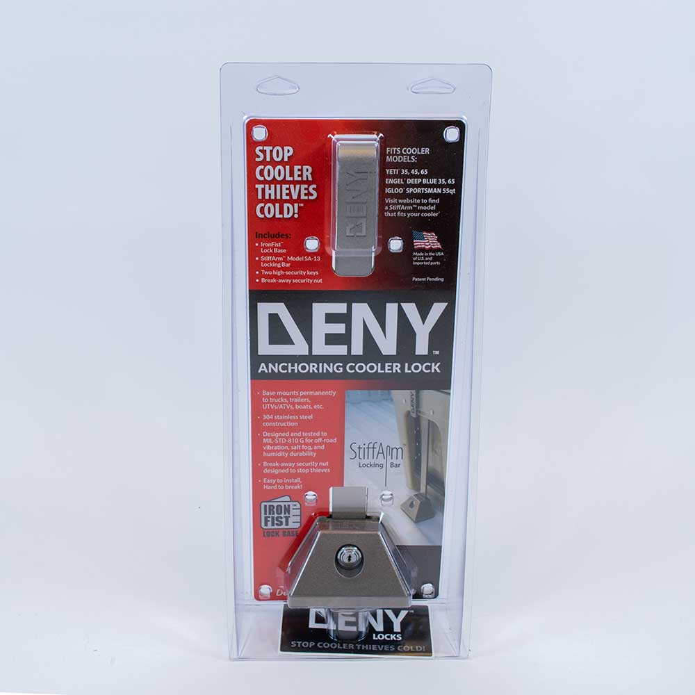 New DENY Anchoring Cooler Lock Sale Barn MISC   