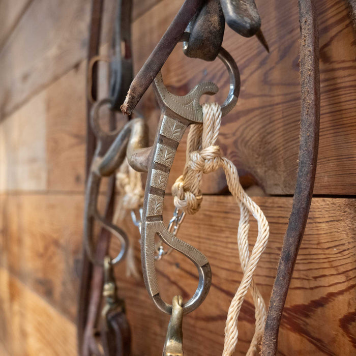 Cowpuncher Solid Port Bridle Rig w/ Split Ear Headstall