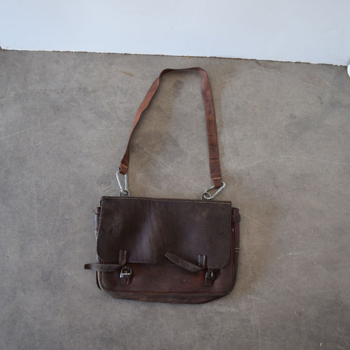Used Vintage German Leather Saddle Bag Sale Barn Teskey's   