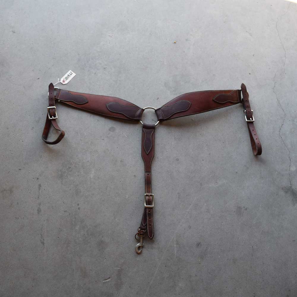 Used Heavy Duty Roping Breast Collar Sale Barn Teskeys   