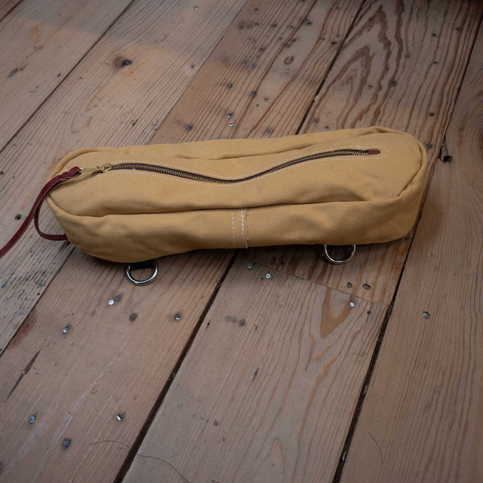 Handmade Canvas Cantle Saddle Bags