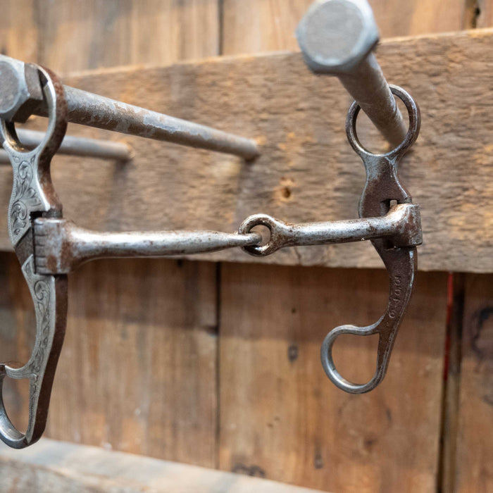 Tom Palmer Silver & Cooper Mounted Smooth Snaffle