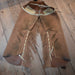 Used Austin Valimont Roughout Stepthrough Chaps Tack - Chaps & Chinks Austin Valimont