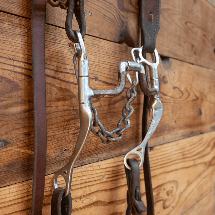 Myler USA Hexagon Hinge Port Bit Bridle Rig