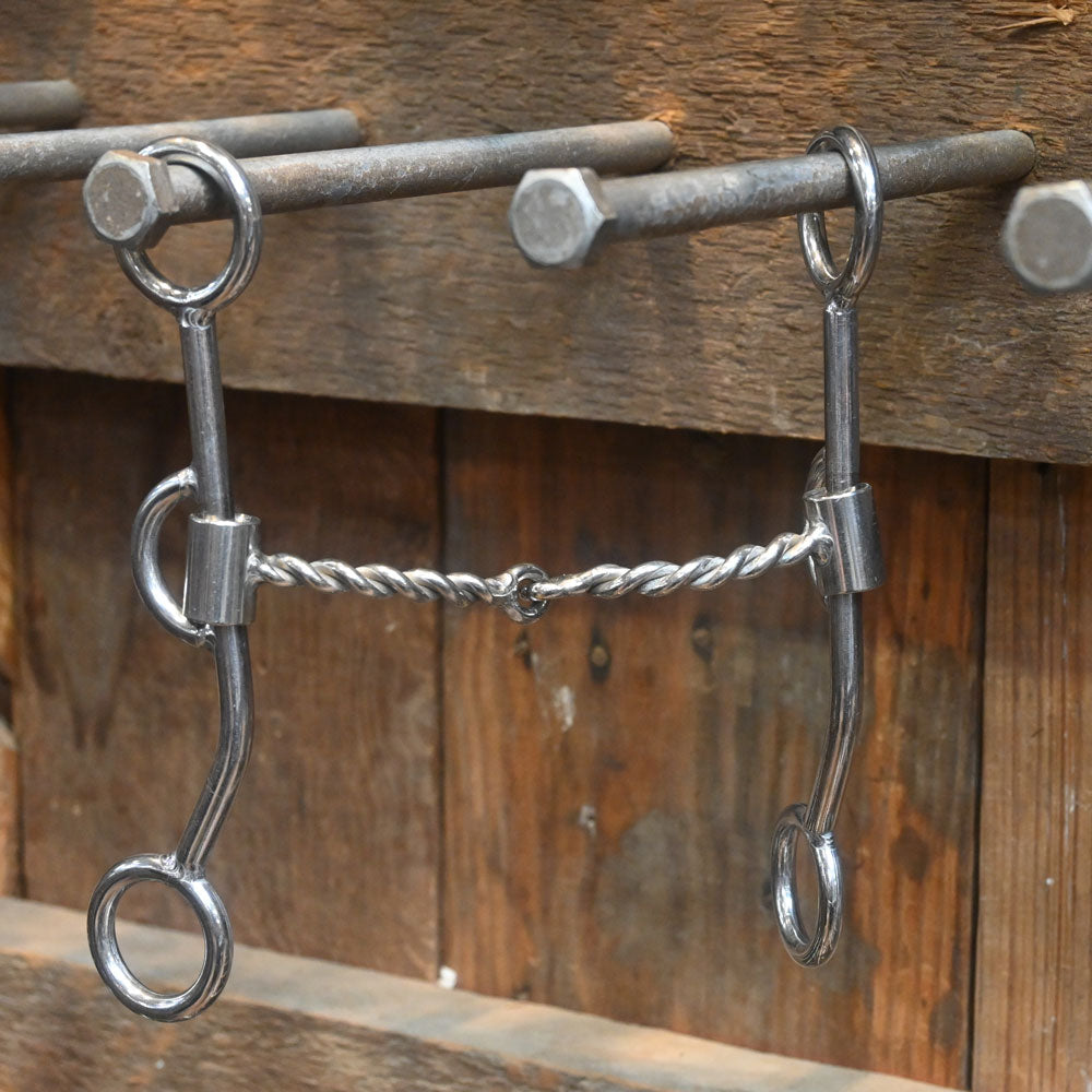 Schoneberg Locked Long Casey - 2 Piece Twisted Snaffle- SC450 Tack - Bits Schoneberg   