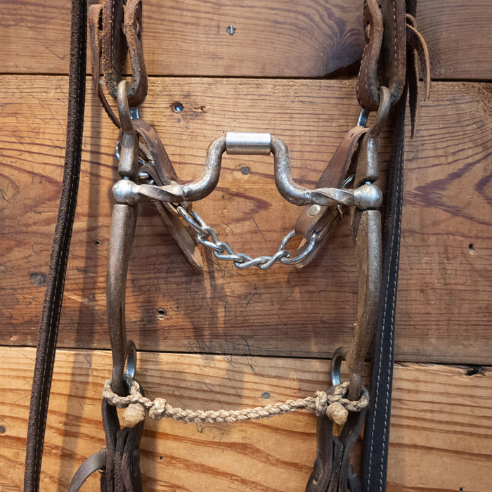 Kerry Kelley Twisted Wire Hinge Port Bridle Rig