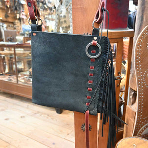 Leather Handmade Crossbody Bags by Gavyn McKelvey _CA1075 Collectibles Gavyn McKelvey