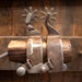 D. Pollard Silver Mounted Spurs Tack - Spurs D. Pollard