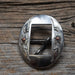 Luke Spraberry 3/4" Silver Mounted Round Headstall Buckle Tack - Conchos & Hardware Luke Spraberry