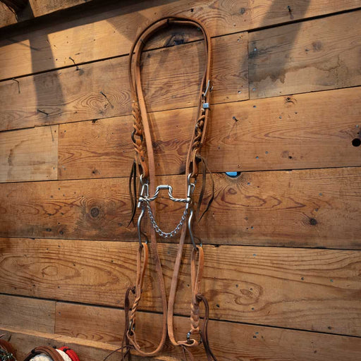 Kerry Kelley Twisted Wire Hinge Port w/ JOE HIPP Bridle Rig Tack - Rigs Kerry Kelley