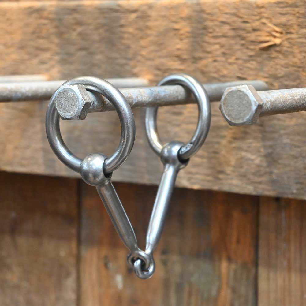 Graeme Quisenberry - QBerry - Small O-Ring Straight Smooth Snaffle GQ027 Tack - Bits, Spurs & Curbs - Bits Graeme Quisenberry   