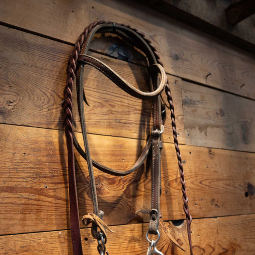 Reinsman Twisted Snaffle Bridle Rig Tack - Rigs Reinsman