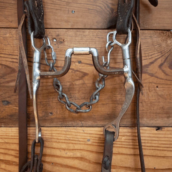 Myler USA Hexagon Hinge Port Bit Bridle Rig
