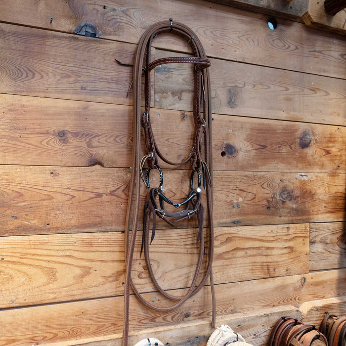Tom Balding D-Ring Snaffle Bridle Rig