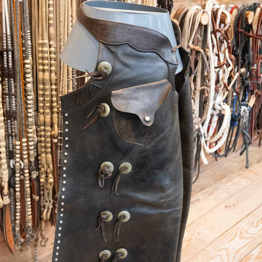 Vintage "BW" 1910's to 20's Cowboy Chaps Tack - Chaps & Chinks BW