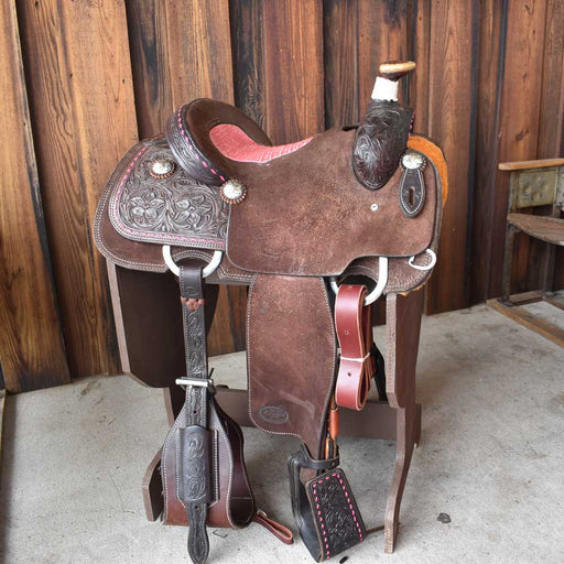 14" TRENT WARD PLATINUM SERIES ROPING SADDLE Saddles - New Trent Ward