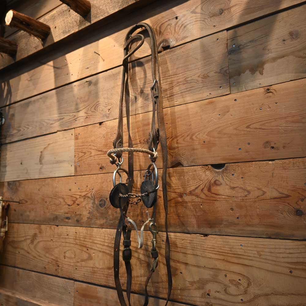 Bridle Rig - JD Combo Twisted Wire Gag SBR121 Sale Barn MISC   