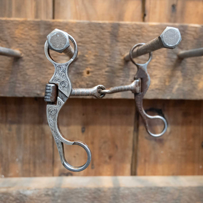 Tom Palmer Silver & Cooper Mounted Smooth Snaffle