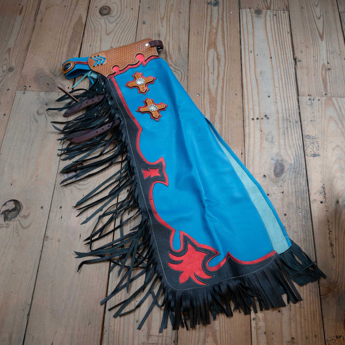 Beagley Youth Large Rodeo Chaps Tack - Chaps & Chinks Jerry Beagley