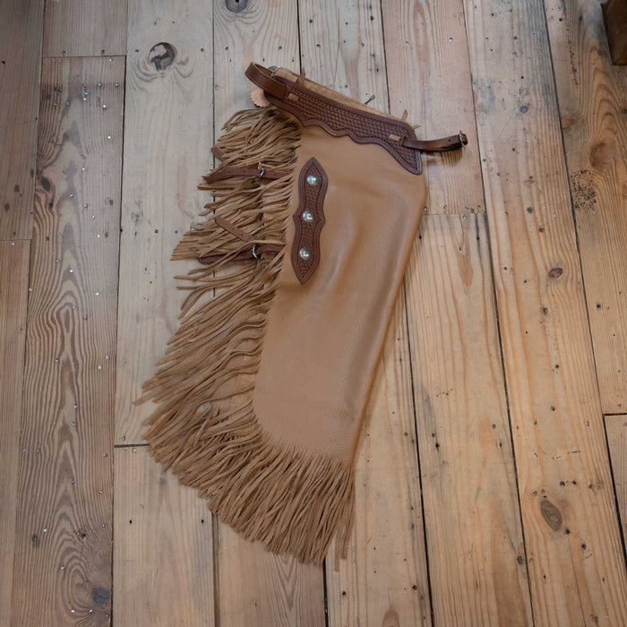 Medium Smooth Leather Chinks Tack - Chaps & Chinks TESKEY'S
