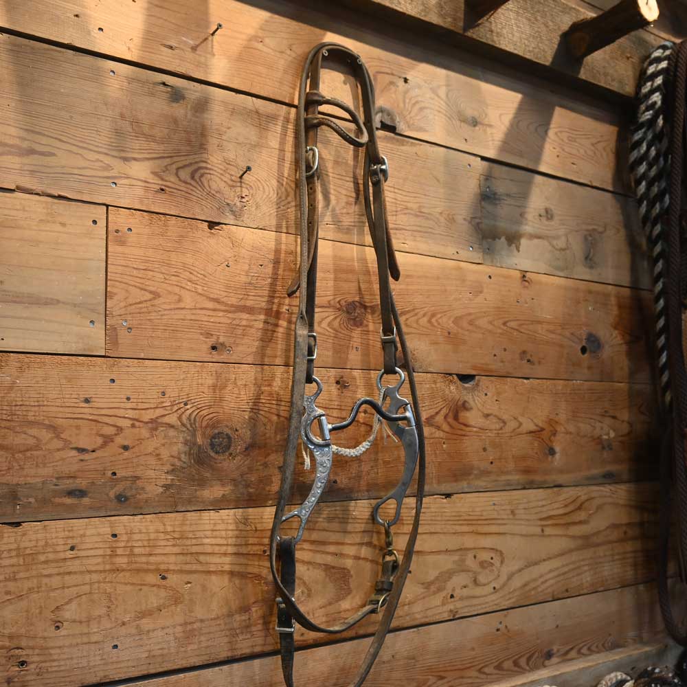 Bridle Rig - Aluminum Ported with Leather Split Reins  SBR392 Tack - Rigs MISC   