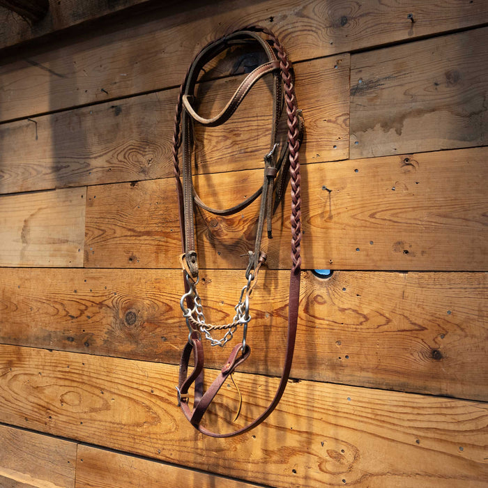 Reinsman Twisted Snaffle Bridle Rig Tack - Rigs Reinsman