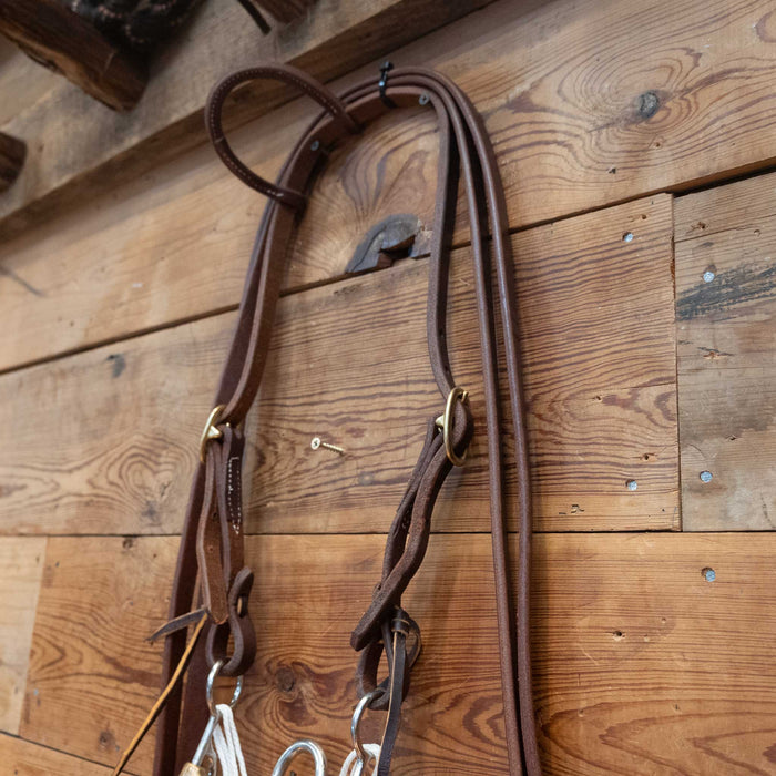 Brass Bars Correction Bridle Rig w/ Single Ear Headstall Tack - Rigs MISC