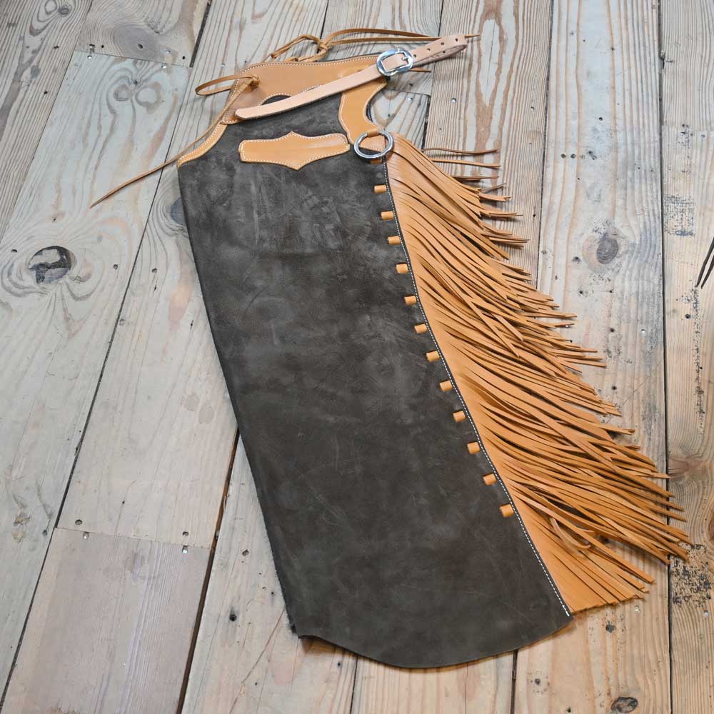 Handmade  Leather Chaps -  Working Chaps CHAP901 Tack - Chaps & Chinks MISC   