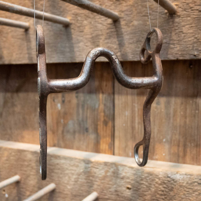 Silver Mounted Ron Tollison Solid Port #77 Bit Tack - Bits Ron Tollison