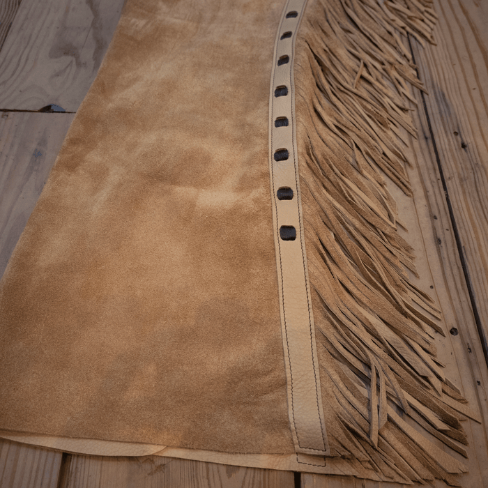 Teskey's Large Roughout Buckskin Versatility Chaps 1870