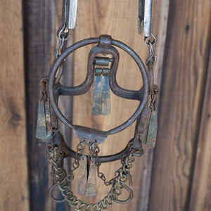 Indian Silver Bridle Bit  _C477 Tack - Rigs MISC   