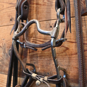 Bridle Rig - Dennis Moreland Silver Mounted Port Bit RIG924 Tack - Rigs Dennis Moreland