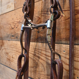 Bridle Rig - Silver Accented Smooth Shanked Snaffle Rig SBR609 Sale Barn MISC