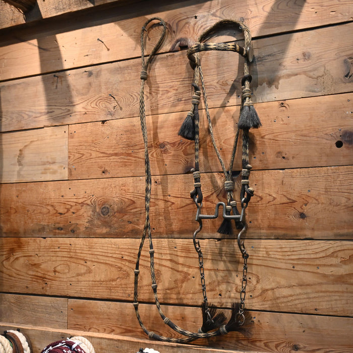 Vintage 1915 Deer Lodge Prison Made Horse Hair Bridle Rig Collectibles Deer Lodge