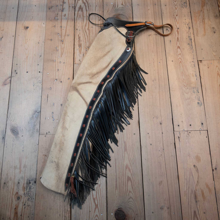 Used Tate Irons Stepthrough Chaps Tack - Chaps & Chinks Tate Irons