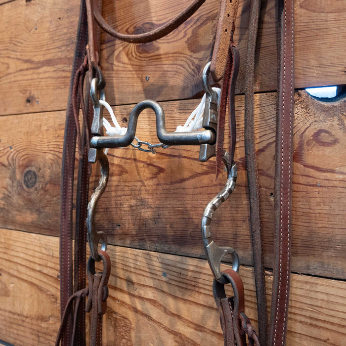 Kerry Kelley Silver Mounted Rymo 10 77 Bridle Rig Tack - Rigs Kerry Kelley