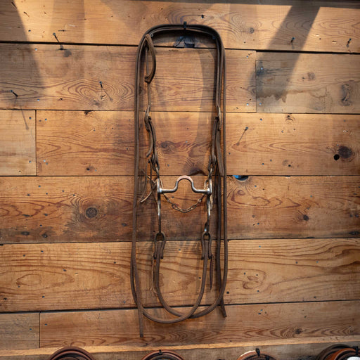Kerry Kelley Silver & Brass Mounted Port Bridle Rig Tack - Rigs Kerry Kelley