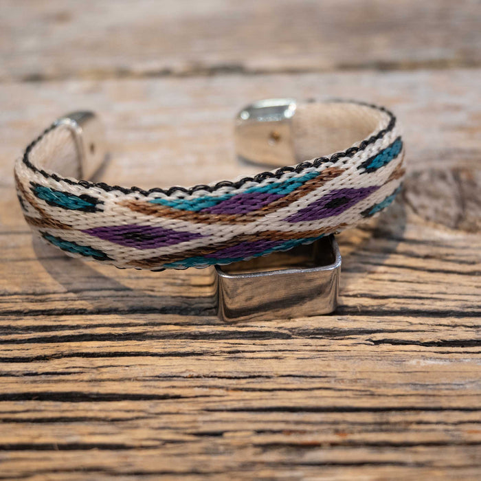 Real Horse Hair Bracelet Cuff - Select Color