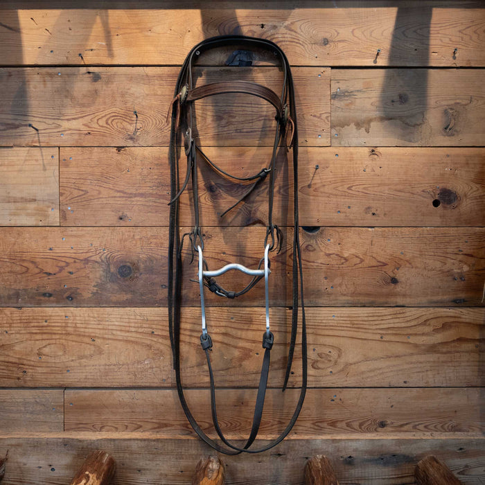 Vintage Crockett-Renalde Aluminum w/Tooled headstall Collectibles MISC