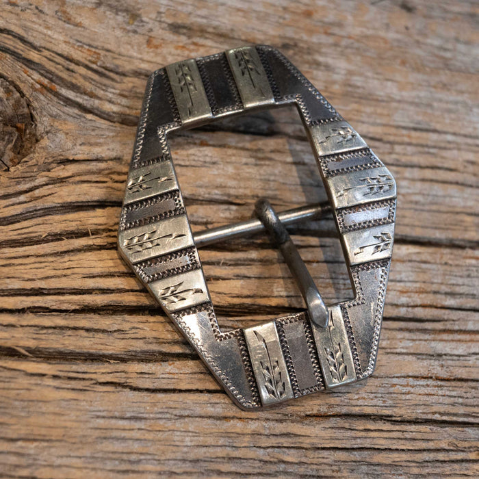 1" Spraberry Silver Mounted Buckle Tack - Conchos & Hardware Luke Spraberry