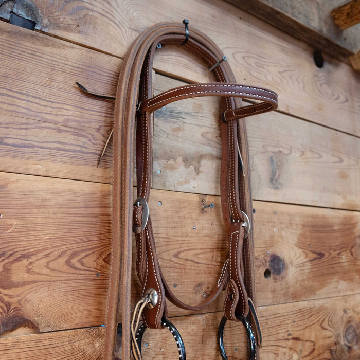 Tom Balding D-Ring Snaffle Bridle Rig