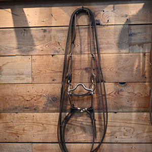 Bridle Rig - Dennis Moreland Silver Mounted Port Bit RIG924 Tack - Rigs Dennis Moreland