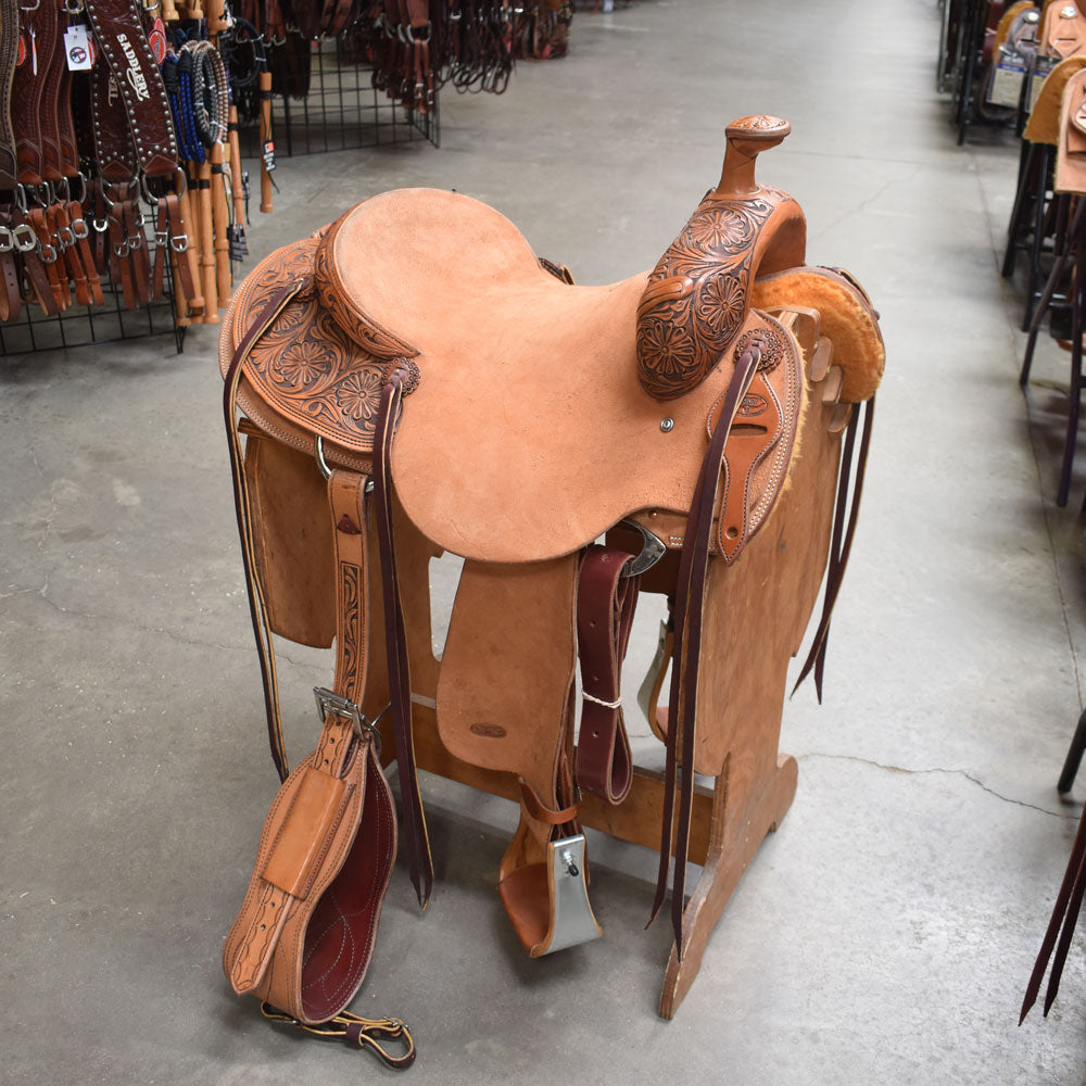 15.5" COWPUNCHER RANCH SADDLE Saddles Cowpuncher   