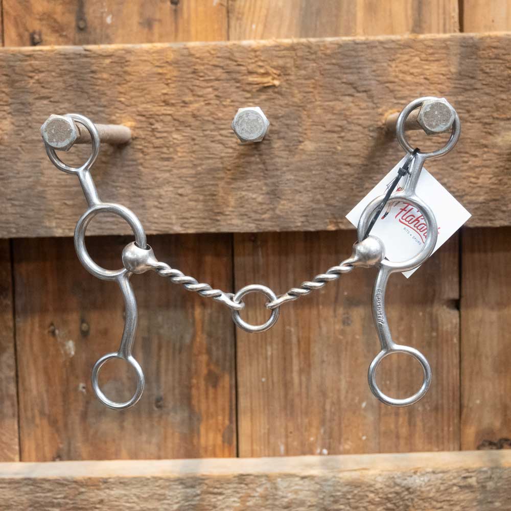 Flaharty Lil' Circle Gag Slow Twist Lifesaver Bit Tack - Bits Flaharty
